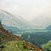 Looking along Goldrill Beck towards Brothers Water from above Beckstones (February 1994)