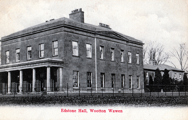 Edstone Hall, Warwickshire (Demolished c1930)