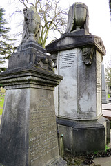 st. marylebone / east finchley cemetery, london