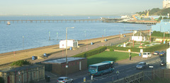 An Arriva Optare Versa on the seafront at Southend - 25 Sep 2015 (DSCF1774)