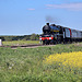 Stanier LMS class 6P Jubilee 45690 LEANDER at Willerby Carr Crossing with1Z46 15.50 Scarborough - Manchester Victoria The Scarborough Flyer 5th June 2021. ( steam as far as Milford Loop)