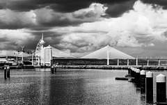 Clouds over the Tejo