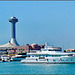 AbuDhabi : Marina Mall , il porto e la torre per la vista panoramica della città