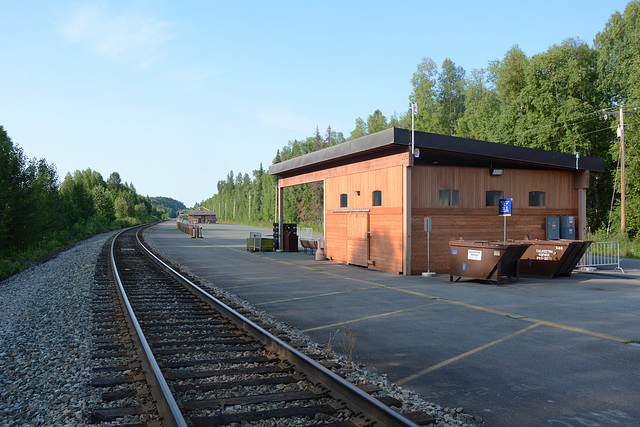 Alaska, Chase Railroad Station