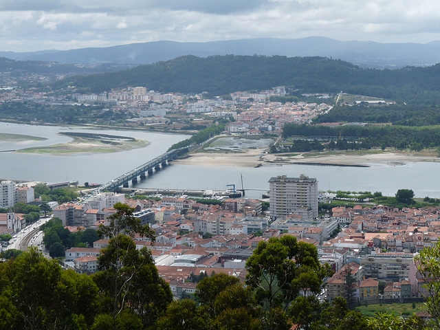 Viana do Castelo- View from Santa Luzia Sanctuary