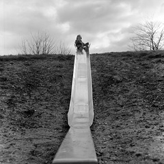 Playground in Basingstoke, 1981