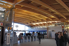 Abbey Wood Station concourse - 25 2 2023