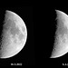 Moon on march 9 and 10