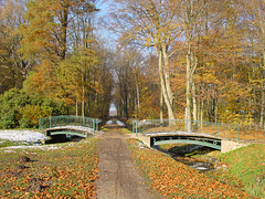 Ludwigslust, Schlosspark, zwei Brücken