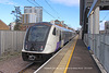 Elizabeth Line 345 023 on arrival at Abbey Wood - 25 2 2023