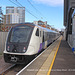 Elizabeth Line 345 023 on arrival at Abbey Wood - 25 2 2023