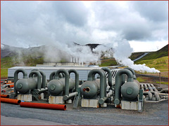 Reykjavik : il vapore geotermico riscalda tutta la città.