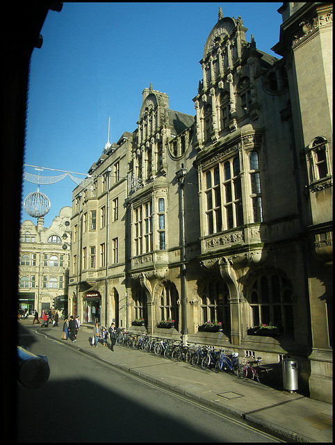 passing Oxford Town Hall