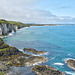 The White Rocks view to Portrush from Dunluce Castle
