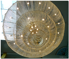 Chandelier of the mosque of the House of Religions