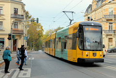 Stadtbahn in Dresden