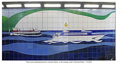 Townwall Street subway mural Dover 7 5 2022 c