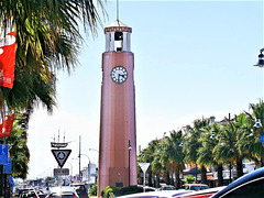 Gisbourne town clock .