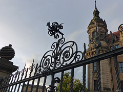 Der Zaun in Dresden