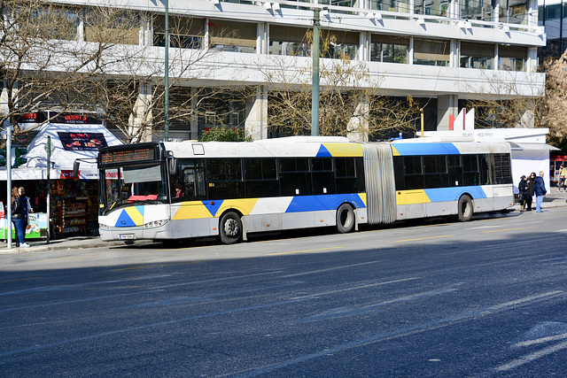 Athens 2020 – Solaris bendy bus