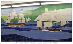 Townwall Street subway mural Dover 7 5 2022 e
