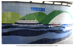 Townwall Street subway mural Dover 7 5 2022 f