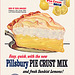 Pilsbury Pie Crust Mix Ad, 1950