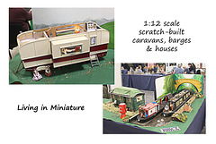 Brighton Modelworld 2016 Living in Miniature 1 12 scale caravans &c