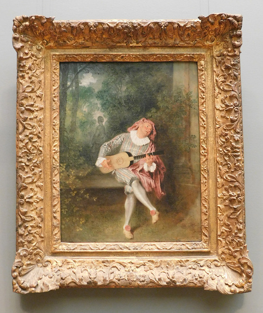 Mezzetin by Watteau in the Metropolitan Museum of Art, February 2019