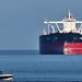 Oil tanker "Desimi" in Weymouth Bay