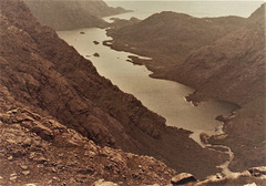 Skye 1978.  Loch Coruisk (I swam in it; easily the coldest swim of my life!)