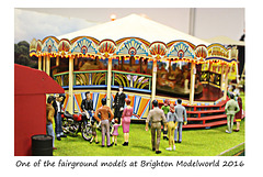 Brighton Modelworld 2016 One of the fairground models