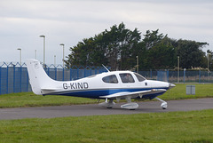 G-KIND at Solent Airport - 5 November 2021