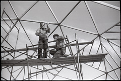 Building a dome in 1977