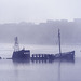 Denny's Dock in the Mist