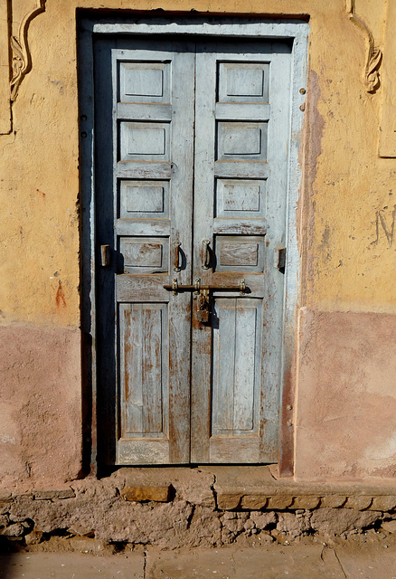 Old Door at Chand Baori