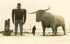 Paul Bunyan and Babe the Blue Ox, Bemidji, Minnesota
