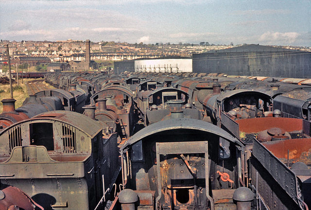 Woodham's scrapyard on Barry Island