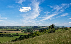 View from the top of Old Winchester Hill