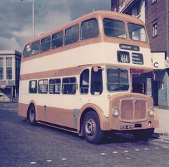 GMPTE 6209 (RDK 409) in Rochdale - Jun 1975