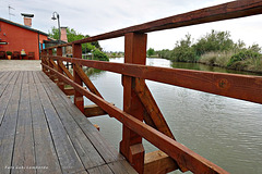 Bridge on the "Parco del Delta del Po"