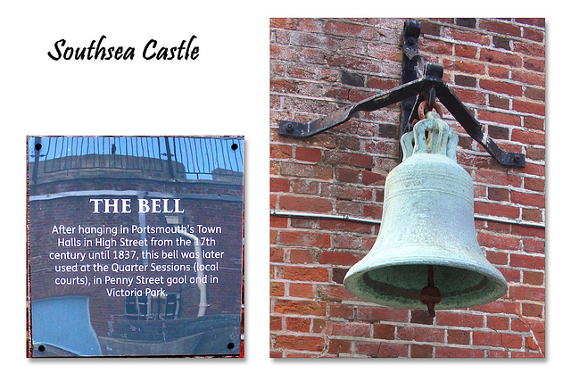 Southsea Castle bell 11 7 2019