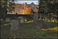 The Manor and churchyard