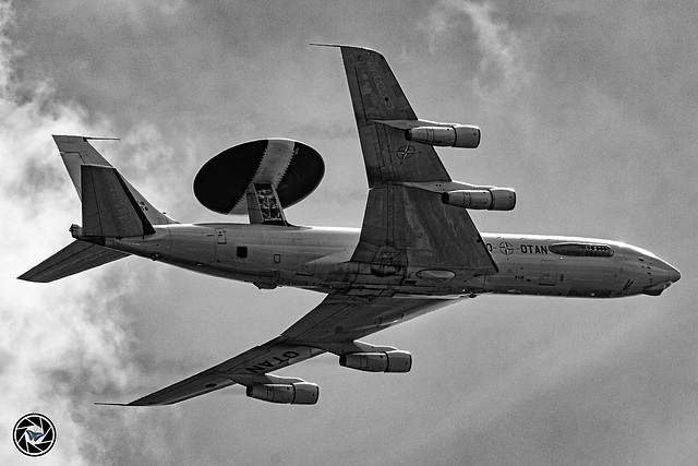 Boeing E-3A Airborne Warning & Control System (AWACS) aircraft