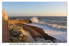 The old breakwater - Seaford  - 2.2.2016