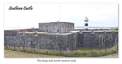 Southsea Castle keep & east wall 11 7 2019