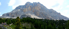 Heiligkreuzkofel - 2907 m - Panoramabild aus 2 Fotos