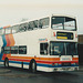 Stagecoach United Counties K711 ASC at Mildenhall - March 1995