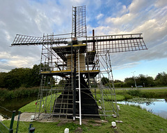 Maredijkmolen in restoration