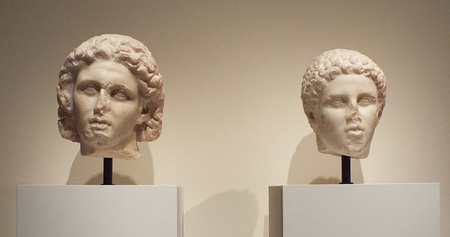 Marble Portraits of Alexander the Great and a Youth in the Metropolitan Museum of Art, June 2016